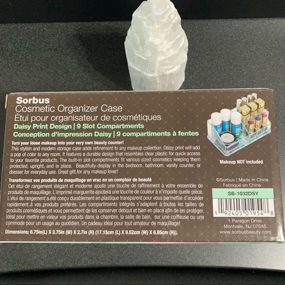 Sorbus Mini Organizer with 9 Slots - Daisy Print - Picture 5 of 8